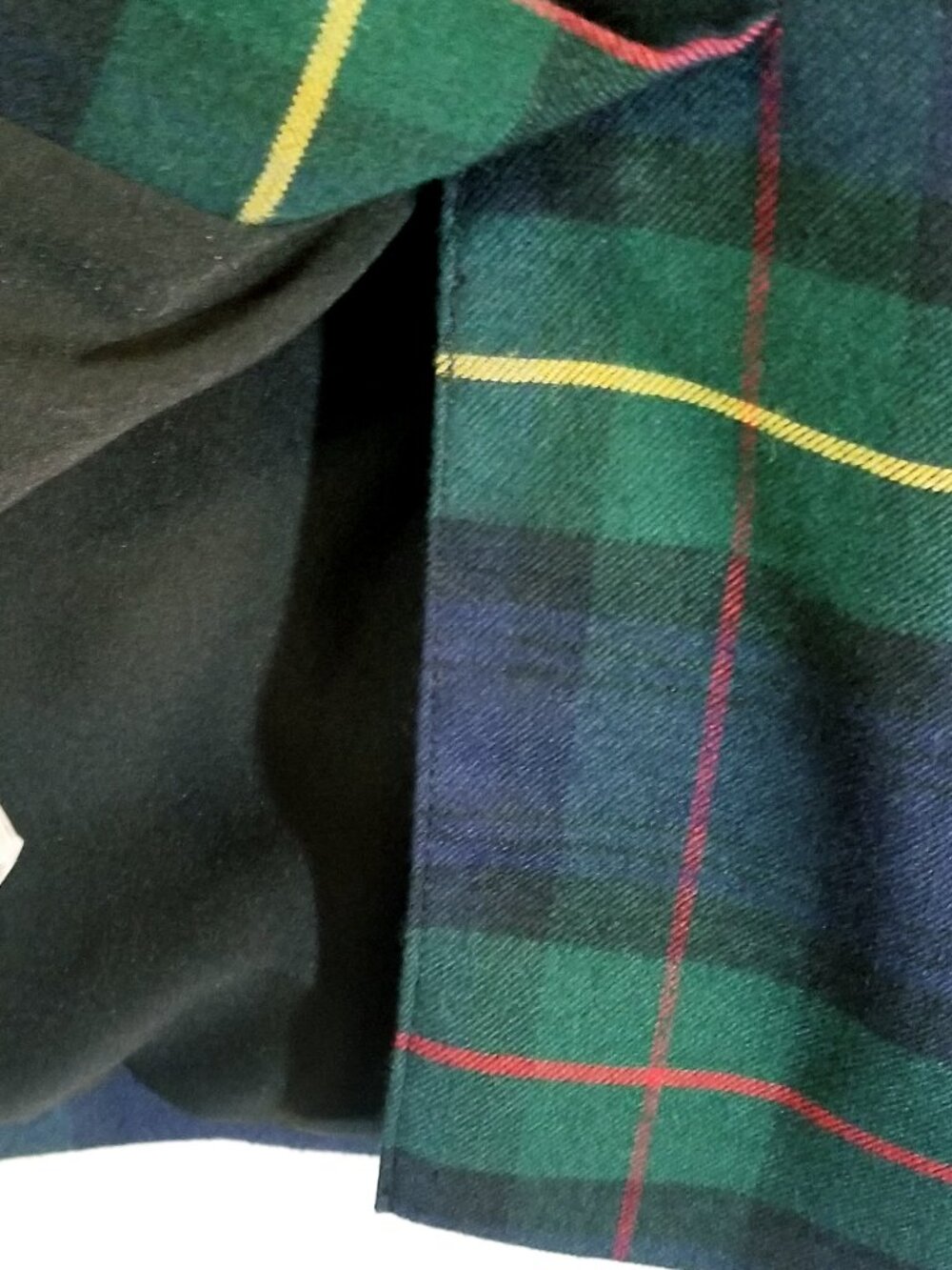 Lauren Ralph Lauren Women's Tartan Plaid Wool Blend Bullion Blazer – Size 14 - Picture 8 of 13